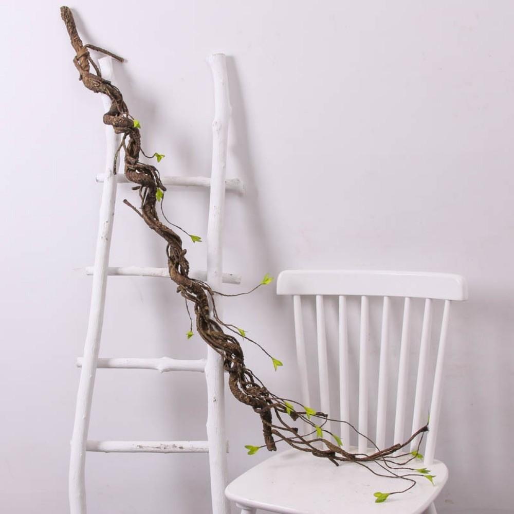 Wreath Shape Artificial Faux Plants Tree Wall Hanging Decorative Fake Branch  Living Room Ornaments