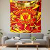 Tapestry Manchester United FC Crown Gold Stars Marble Crest Wall Hanging