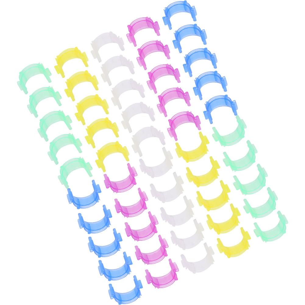 50Pcs Spool Clips Thread Control Holder Spool Storage Clip Anti‑Dropping Bobbin Buddies