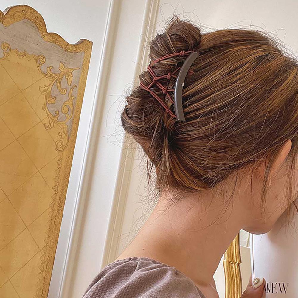 Elestic Magic Hair Comb Hairpin for Womren Hair Fixer Hair Claw Clips Headwear Hair Accessories