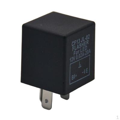 Replacement 3 PIn Electronic LED 12V Flasher Relay Fix CF13
