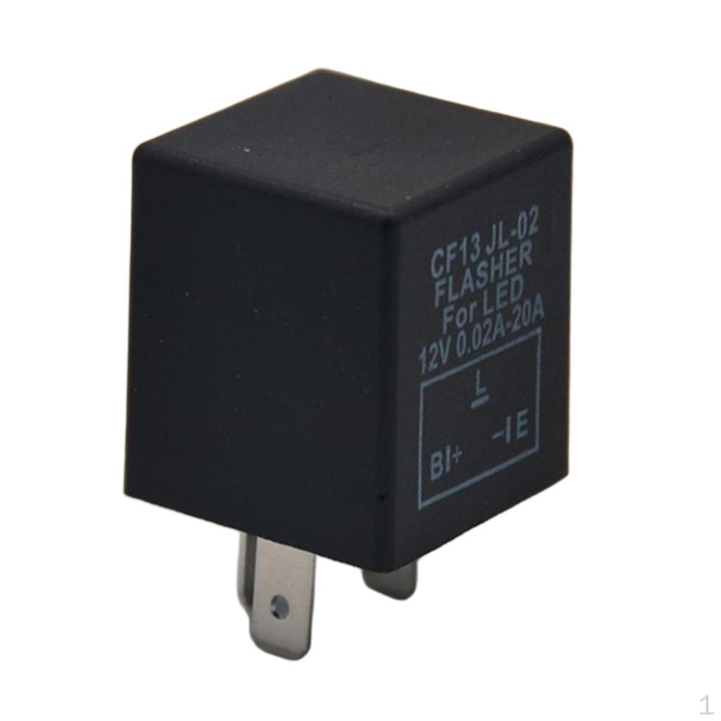 

Replacement 3 PIn Electronic LED 12V Flasher Relay Fix CF13