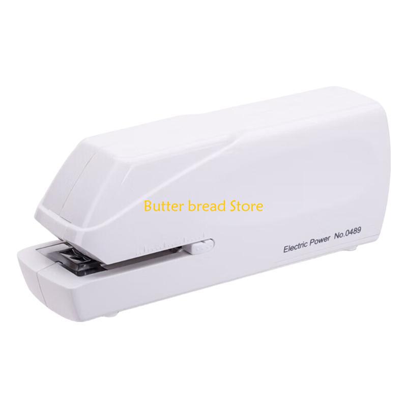 

W89C Electric Stapler Hold 150 Staple (Staple Not Included) 20 Sheets Capacity for Document Meeting Paper Homework Sheet білий