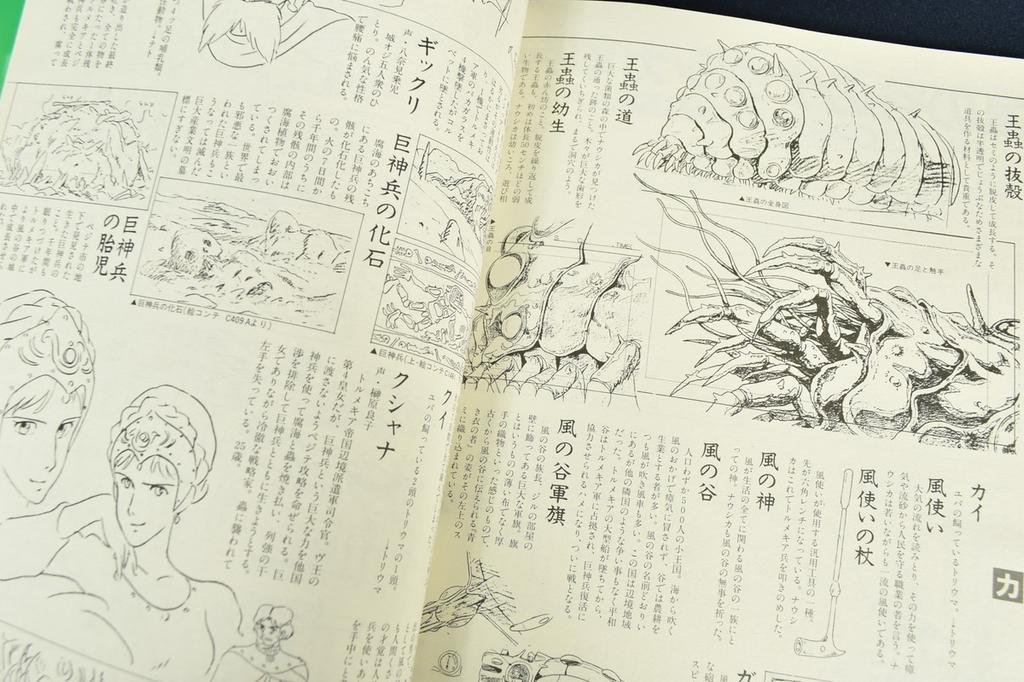 Tokuma Roman Album Nausicaa of the Valley of the Wind Film Book by Hayao Miyazaki