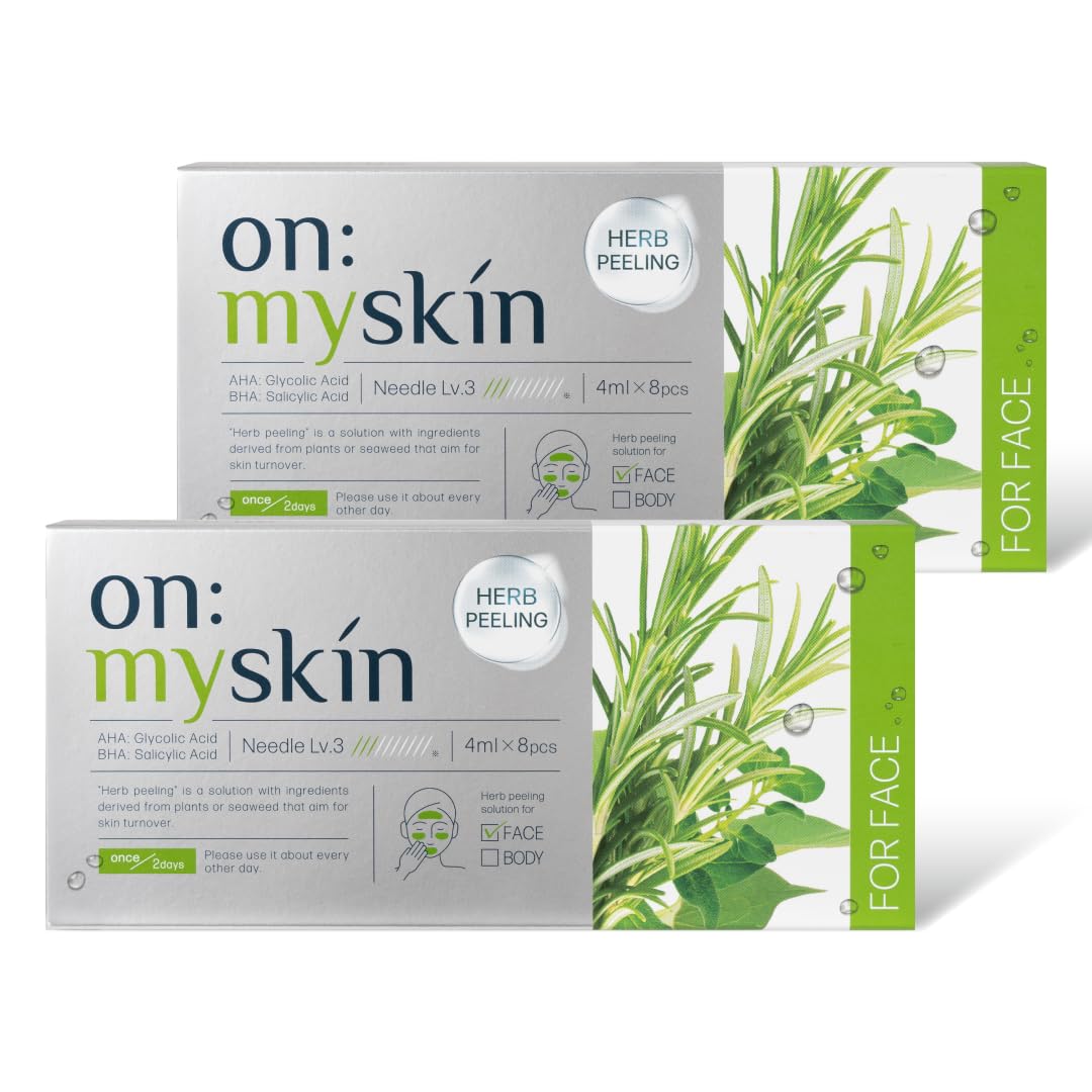 

Face Set Herbal Peeling Microneedle Pore Cosmetic Developed in Collaboration with Korean Cosmetics Research [Official] onmyskin 2-Box At-Home