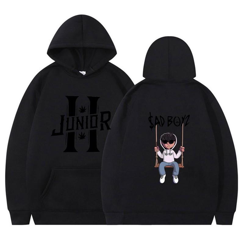 Unisex Hooded Sweatshirt Streetwear Casual Pullover Teens Men Women Loose Fit Cartoon Print