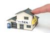 Sankei Nostalgic Diorama Series 1/150 Udon Shop Paper Craft MP03-112