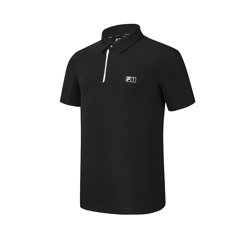 

FILA Golf Series Fashion Simple Classic Sports Casual Comfortable Short Sleeve Polo Shirt Men tops A11M625136FBK L