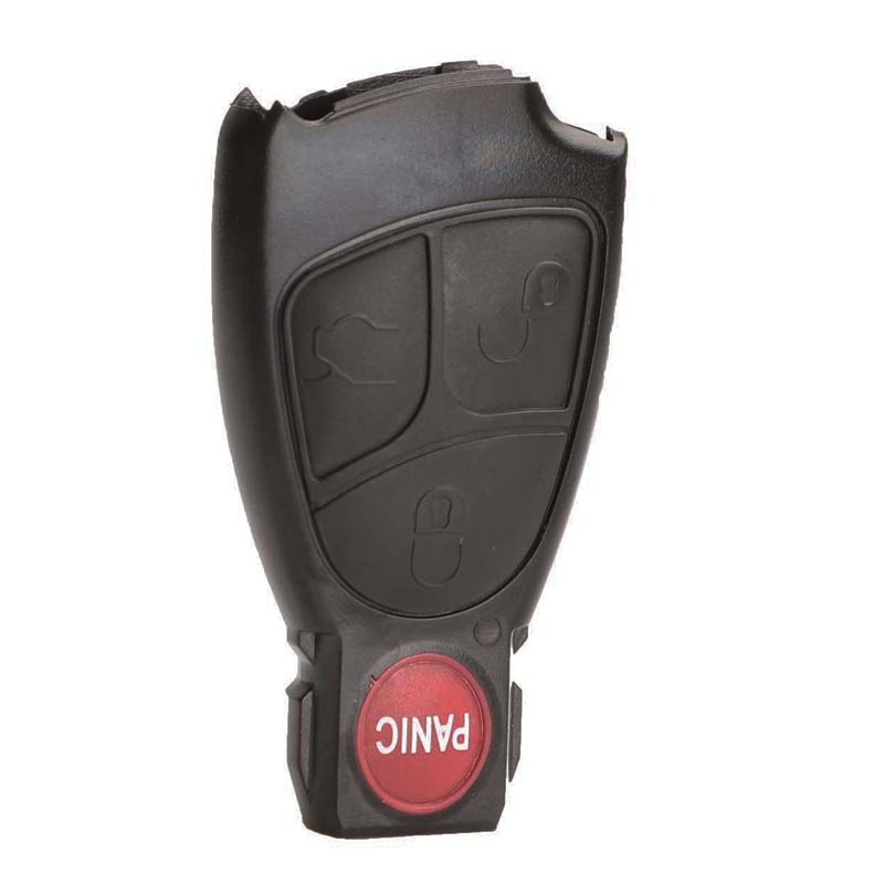 Jingyuqin Ersatz 2/3/4 Tasten Fernbedienung Autoschlüsselanhänger Gehäuse Abdeckung Schale Für Mercedes Benz B C E ML S CLK CL Smart Key