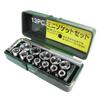 Sankyo Corporation H&H Mini Socket Set, 6.35mm Square, 13-Piece Set
