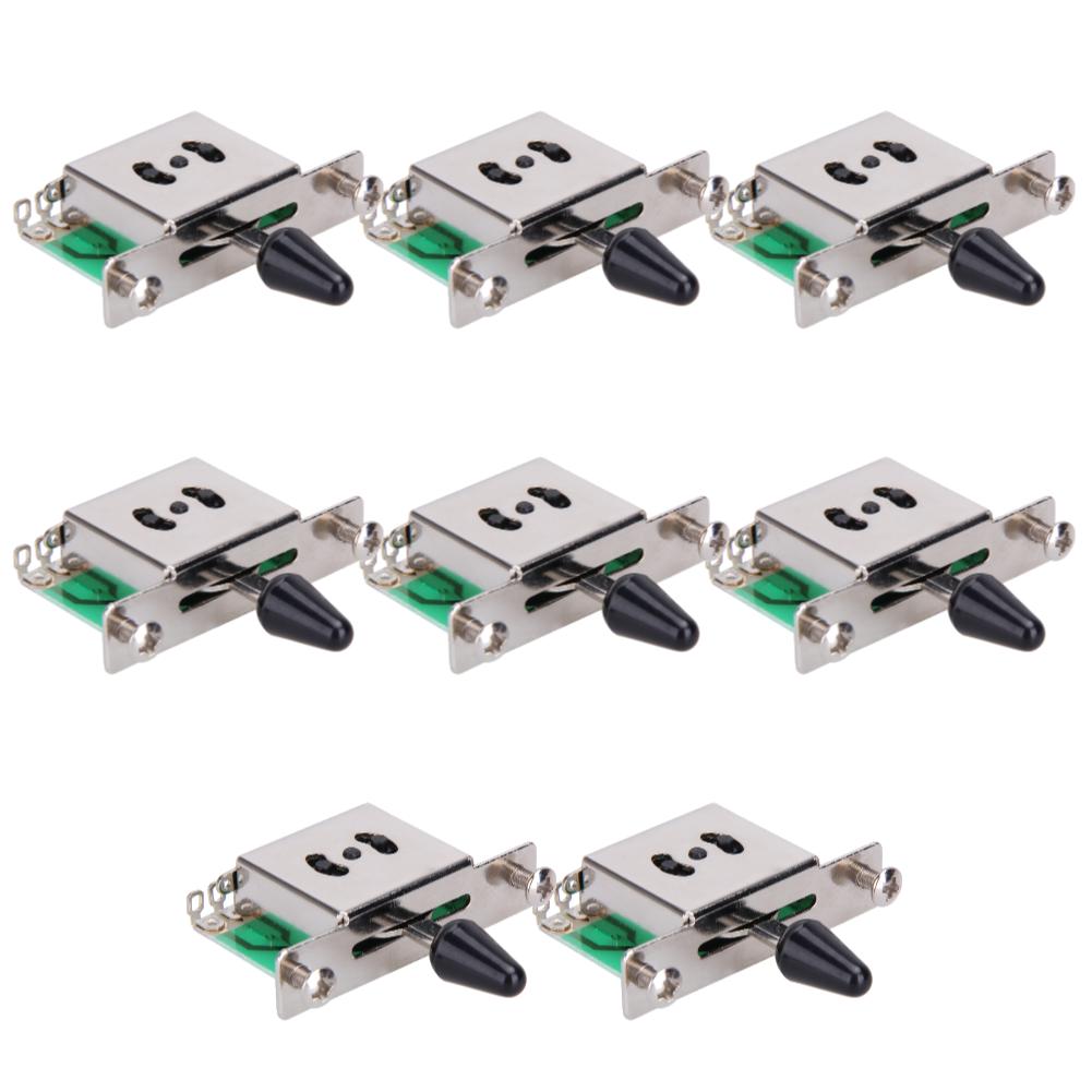 Guitar Pickup Switches 5 Way Guitar Toggle Lever Switches Stringed Instruments Guitar Parts Accessories for ST SQ Guitar