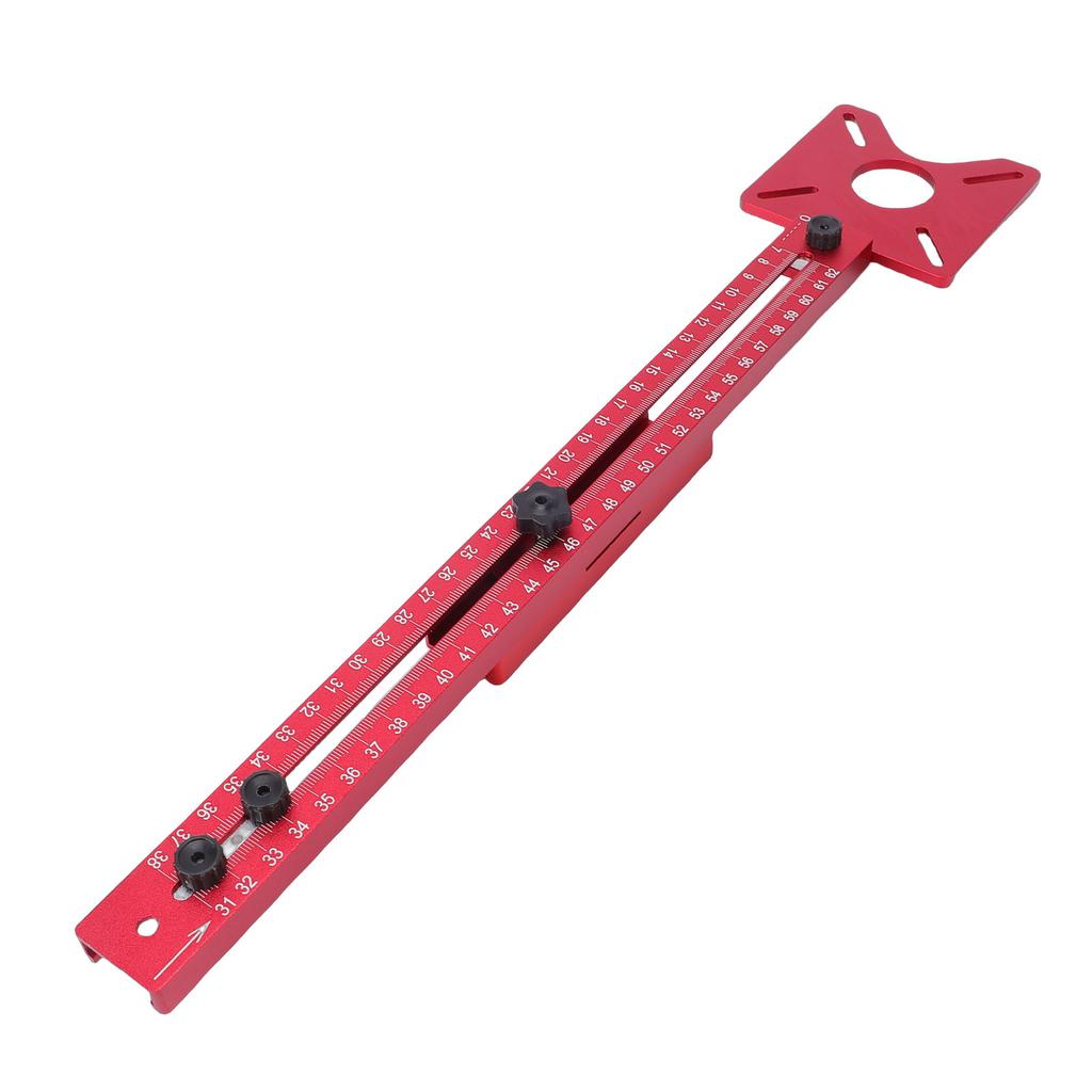 Router Milling Groove Bracket 400mm Router Guide Auxiliary Tool for Cutting Circles Adjustable Woodworking T Square