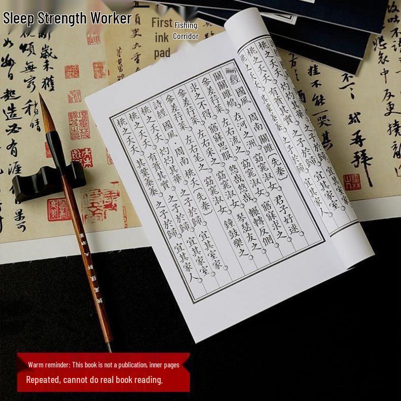 Lanting Xu & Tao Te Ching Ancient Style Prop Books for Photography