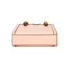 Tory Burch T Monogram Double T Logo Embossed Pattern Mini Tote Bag Women tote Blush 158515-652