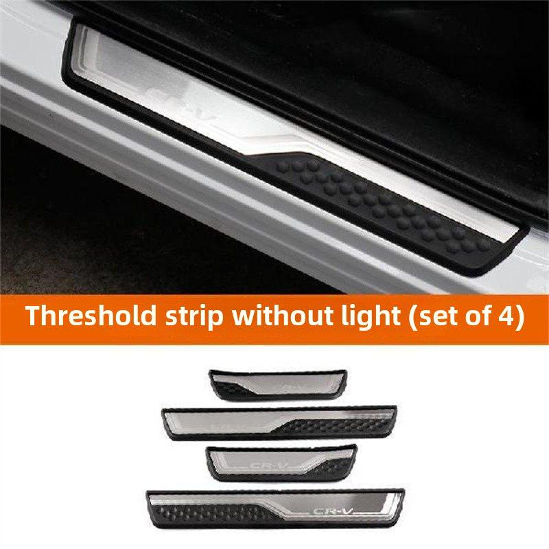 Door Sill Scuff Plate & Anti-Scratch Pedal for 2017-21 Honda CRV/Breeze