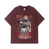 275 GSM Washed T-shirts 100% Cotton Death Note V1 Print Unisex Heavy Cotton T Shirt