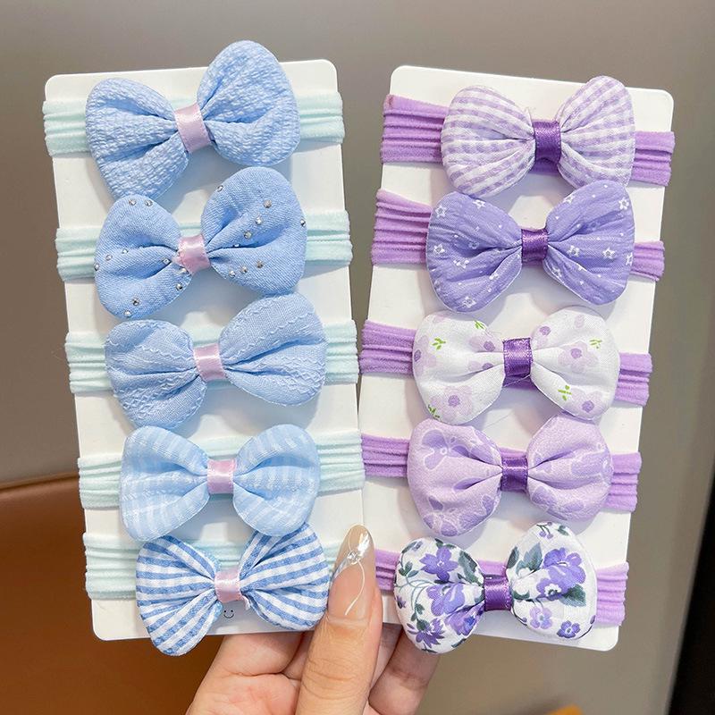 Safe & Elastic Baby Hair Ties - Gentle Rubber Bands for Girls & Infants