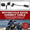 look-Motorcycle Quick Connect Cable Set Shunt Circuit Socket Extension Adapter for R1200GS R1250GS R 1200 1250 R RT