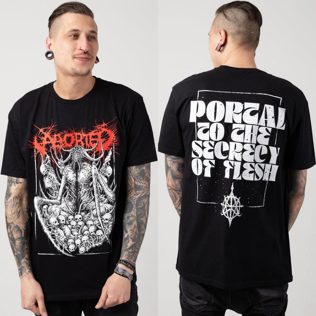 New Aborted Graphic Cotton Tshirt Unisex Summer Short Sleeve Fashion Brand Tee Luxury Casual Vintage Tee