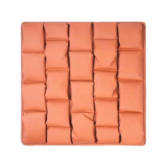 Car Seat Cushion Breathable Nappa Leather with Cloud Honeycomb Pressure-Reducing Comfort Design for All-Season Fit Multiple Colors