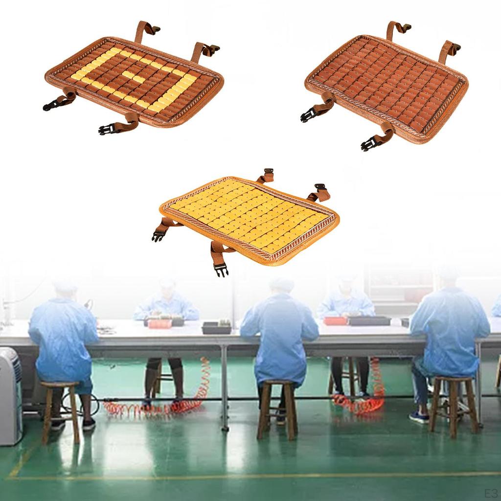 Bamboo Seat Cushion - Natural Comfort for Home and Office