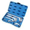 8 Pcs Adjustable Hook Pin Wrench 35‑120mm C Hook Round Head Spanner Set for Motorcycle Dirt Bike