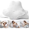 Cervical Neck Pillow for Neck Pain Relief,Ergonomic Memory Foam Pillows for Neck Support,Side Sleeper Pillows for Adults,Contour Orthopedic Bed