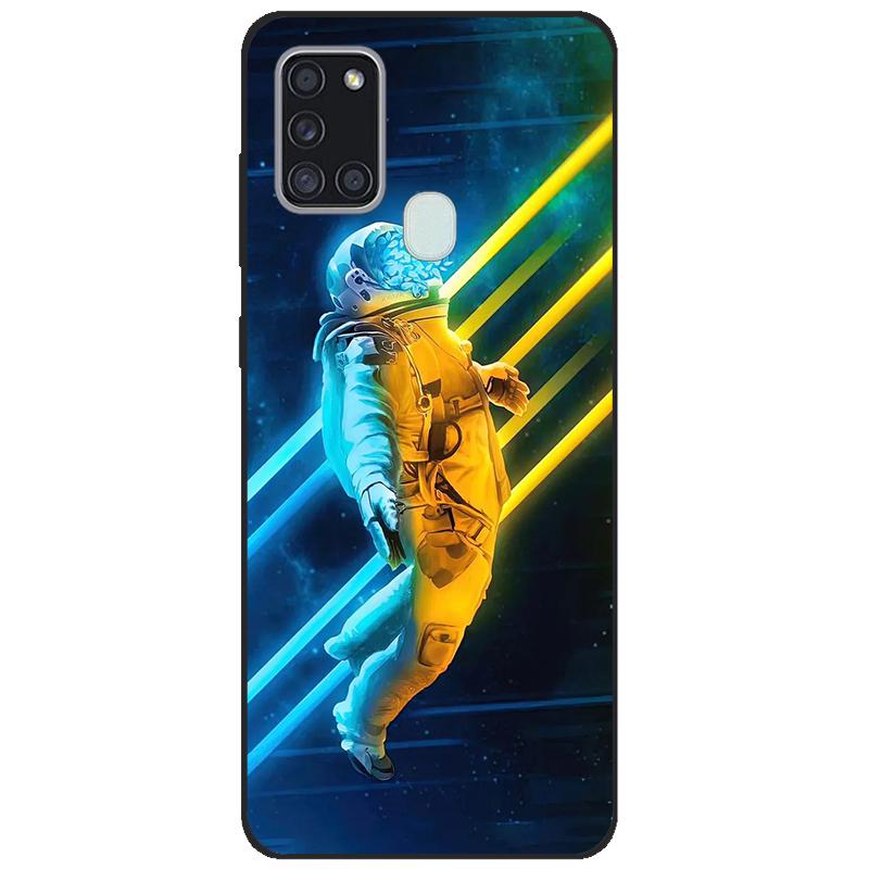 For Samsung A21s SM-A217F/DSN Back Cover tpu Soft Silicone Phone Case For Samsung Galaxy A21s Case Mobile Phone black coque new