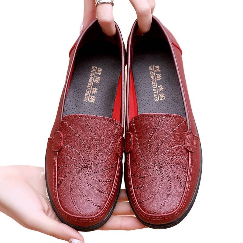 Beijing new old man grandmother mother shoes wife non-slip soft-soled women's shoes