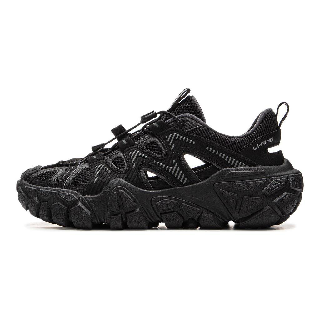 Li Ning Sand Dune River Trekking Shoes Women's Black AGCV120-4