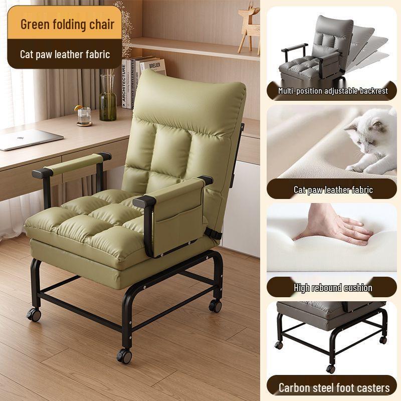 Foldable Reclining Sofa Chair for Dorm or Bedroom