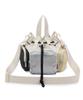 Official Shoulder Bag CONV DRAWSTRING Amelie [LeSportsac] CRSSBDY/1511 Women's Sandbar/Thunder/Silver/Butter