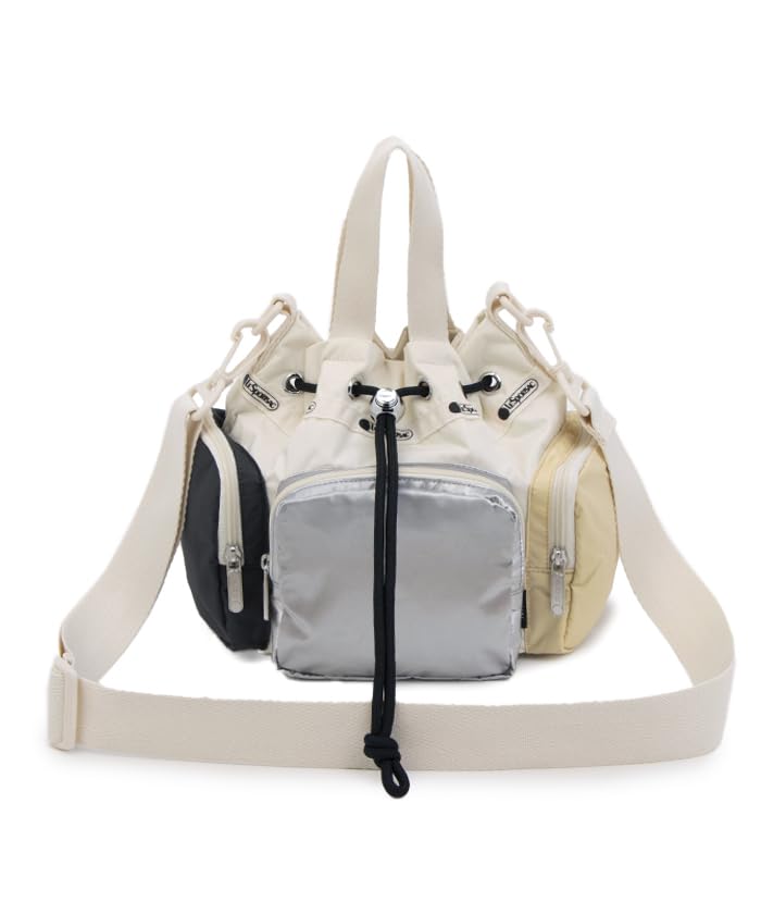 

Официальная сумка через плечо CONV DRAWSTRING Amelie [LeSportsac] CRSSBDY/1511 Женская Sandbar/Thunder/Silver/Butter