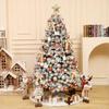 Nordic Ins Style White Snow Christmas Tree Set - High-End Decorations (1.5m, 1.8m, 2.1m)