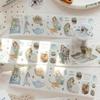 1pcs DIY Decoration Adhesive Tapes Japanese Coffee daily Washi Tapes Masking Tapes stickers stationery