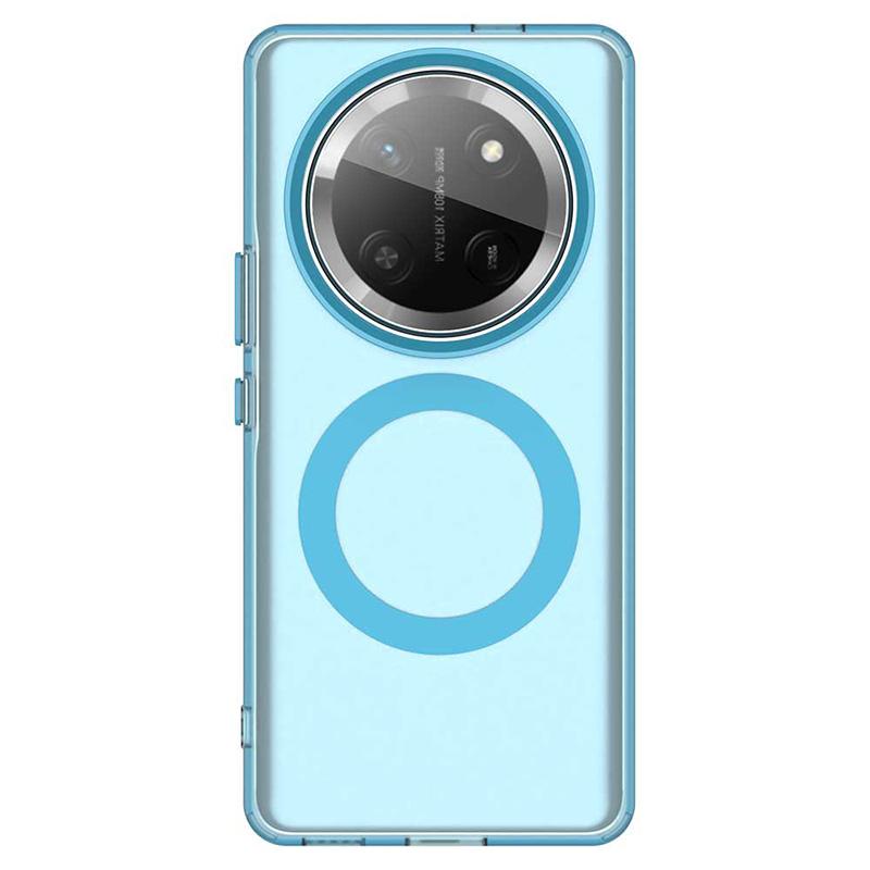 For Honor Magic 7 Lite Shockproof Matte Translucent Phone Case For Honor Magic 7 Lite for Magsafe Wireless Charge Back Cover