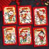6 ks 2026 Rok koně červená obálka Šťastné červené kapsy Jarní festival Obálka na peníze