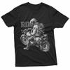 Rim of the World - Solo Motorcycle Travel & Adventure T-Shirt