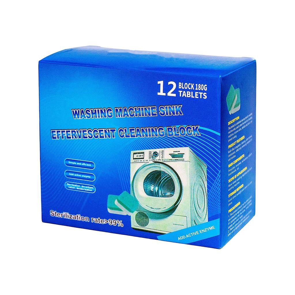 Washing Machine Cleaner Effervescent Tablets for Stain and Removal
