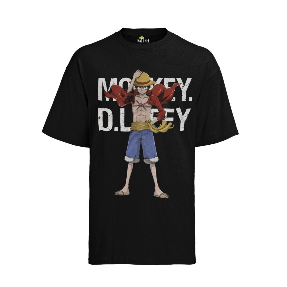 One Piece Monkey D. Luffy Anime Mens Organic T-Shirt Anime Manga Otaku Geek Shirt
