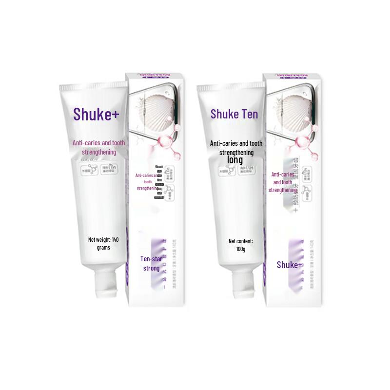 

Shuke Anti-Cavity Toothpaste Duo Set