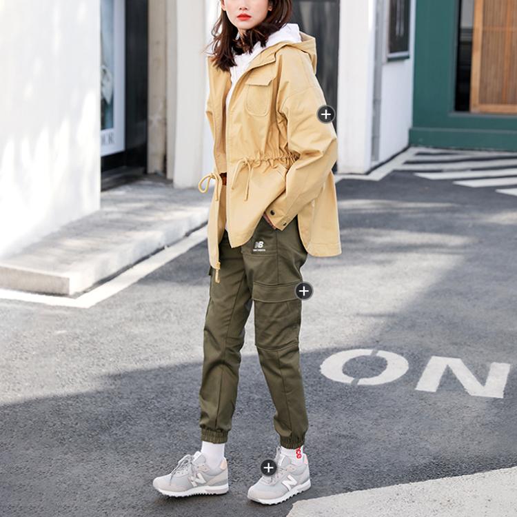 New Balance Cargo Pants Women's Green Moderate Cargo Pants AWP03392-OV