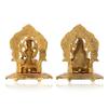 Metal Laxmi Lakshmi Ganesh Gift Items for Cooperate, Anniversary, Wedding Gift, Housewarming with Velvet Box Packing (Set of 1)