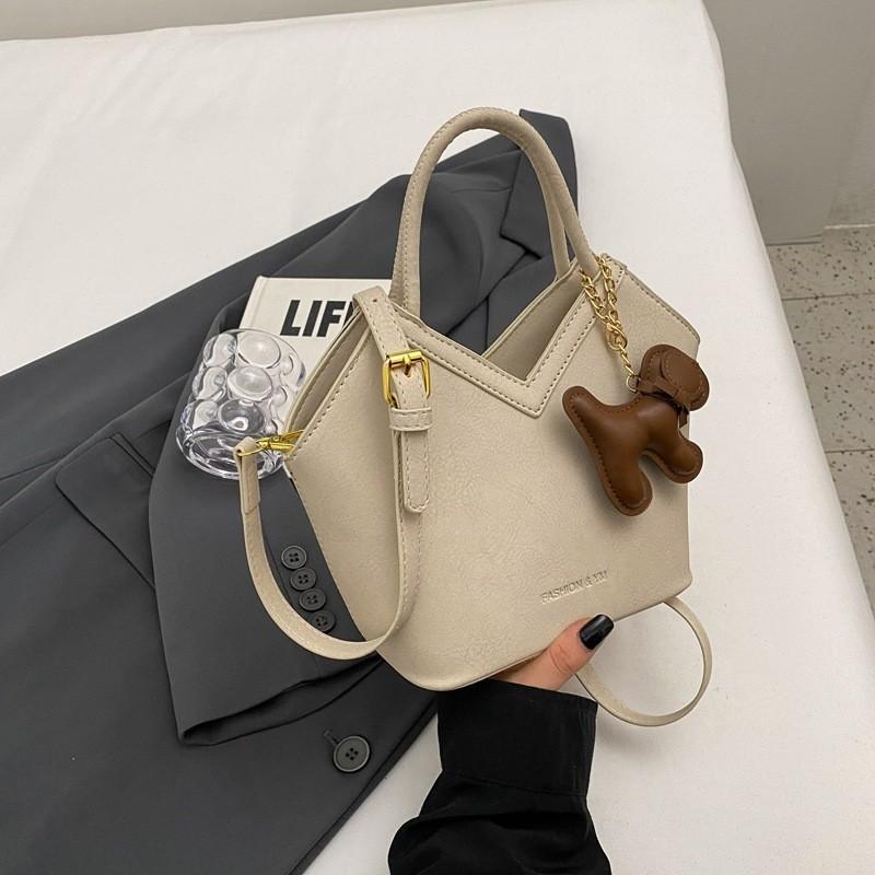 Tote Shoulder Single Bag Commuter Underarm Bag Large Capacity Women Material Pu