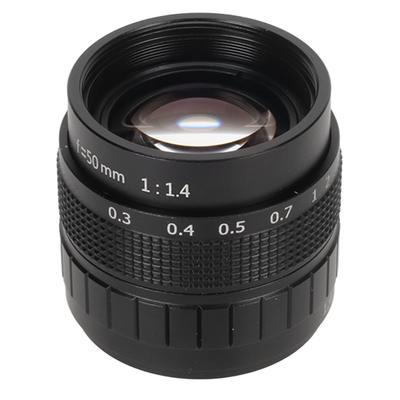Obiectiv Prime cu Focalizare Manuală 50mm F1.4 C 23inch Apertură Mare Obiectiv cu Focalizare Fixă pentru Video Industrial