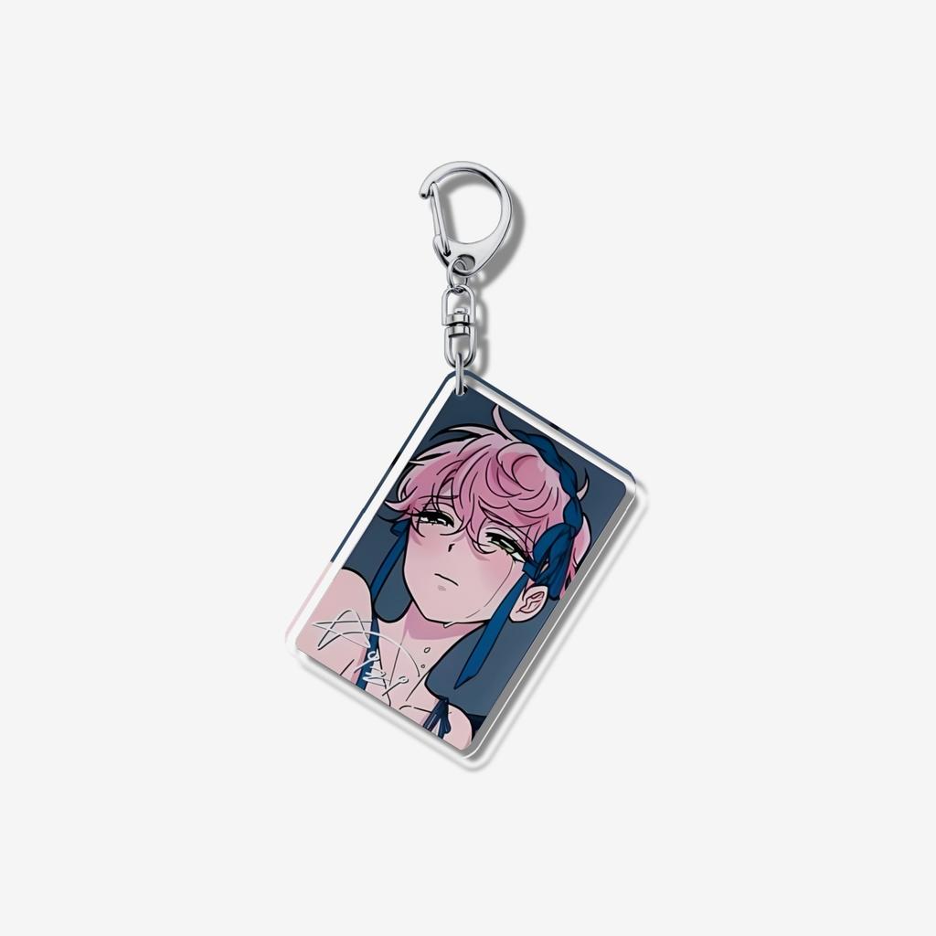 Cartoon Anime Alien Stage Mizi Sua Till Ivan Hyuna Luka Acrylic Key Chain Backpack Pendant Accessories Fans Exquisite Gifts