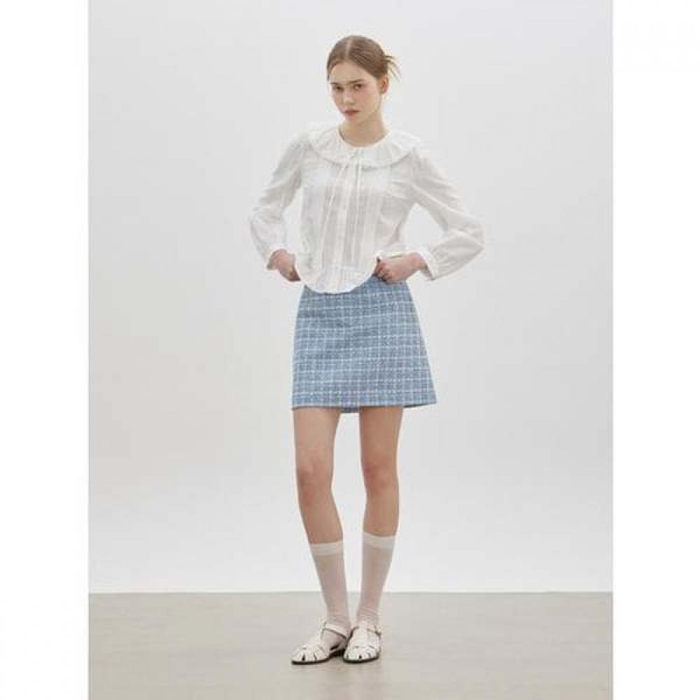 Cc Collect Lace Pintuck Blouse  C261msc003 