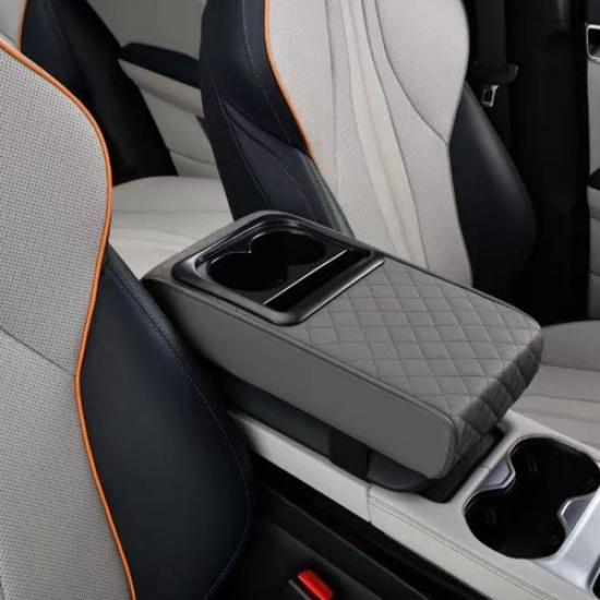 Car Center Console Armrest Pillow Auto Armrest Box Cushion Pad with Cup Holder