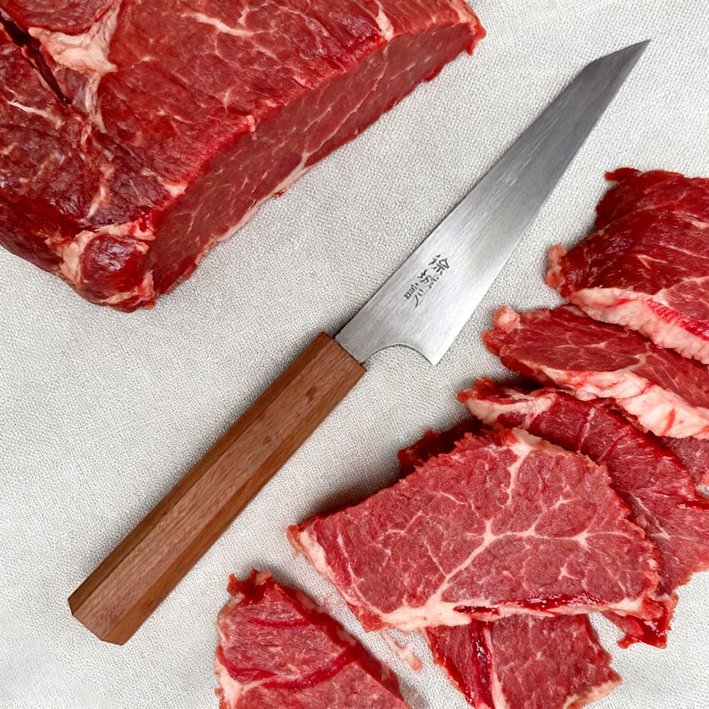 6 Inch Kiritsuke Knife T12A High-carbon Steel Core Blade Wood Handle Chef Cleaver Sashimi Meat Slicing Vegetables Kitchen Knives