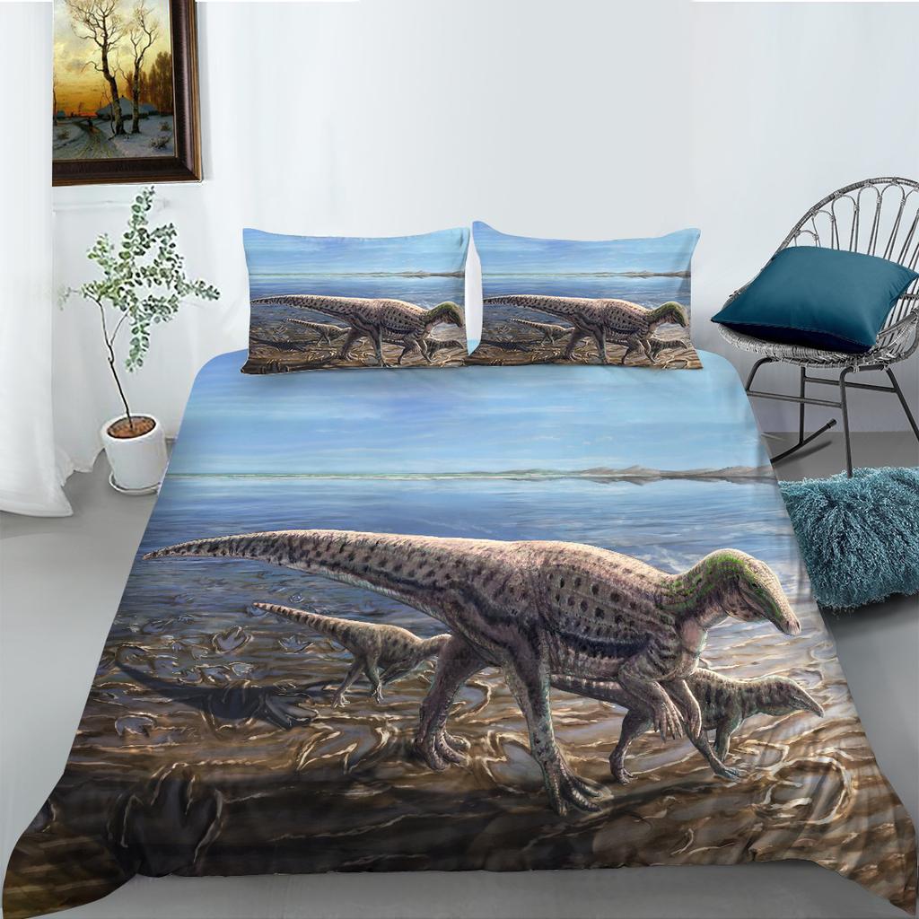 Dinosaur Series Polyester Bedding Two-Three-Piece Set 3D Digital Printing
